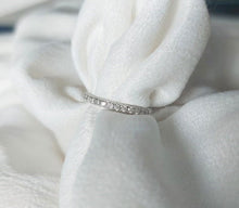 Load image into Gallery viewer, Minimalist 2mm Wedding Band in Platinum Finish