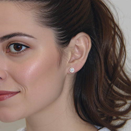 2 Carat Star-Shaped Moissanite Earrings