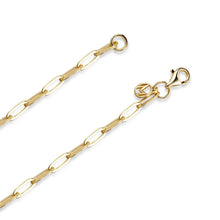 Load image into Gallery viewer, 4CT Emerald-Cut Emerald Paperclip Bracelet – S925 Silver