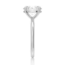 Load image into Gallery viewer, 4-Prongs Oval Solitaire Moissanite Engagement Ring | TKEANAAL Jewelry