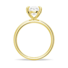 Load image into Gallery viewer, 4-Prongs Oval Solitaire Moissanite Engagement Ring | TKEANAAL Jewelry