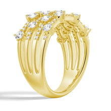 Load image into Gallery viewer, Bold Moissanite Wedding Band for Women