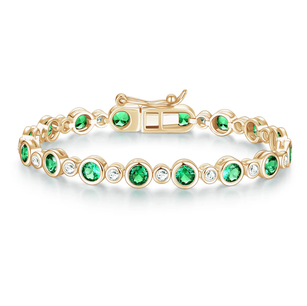 white sapphire bracelet  