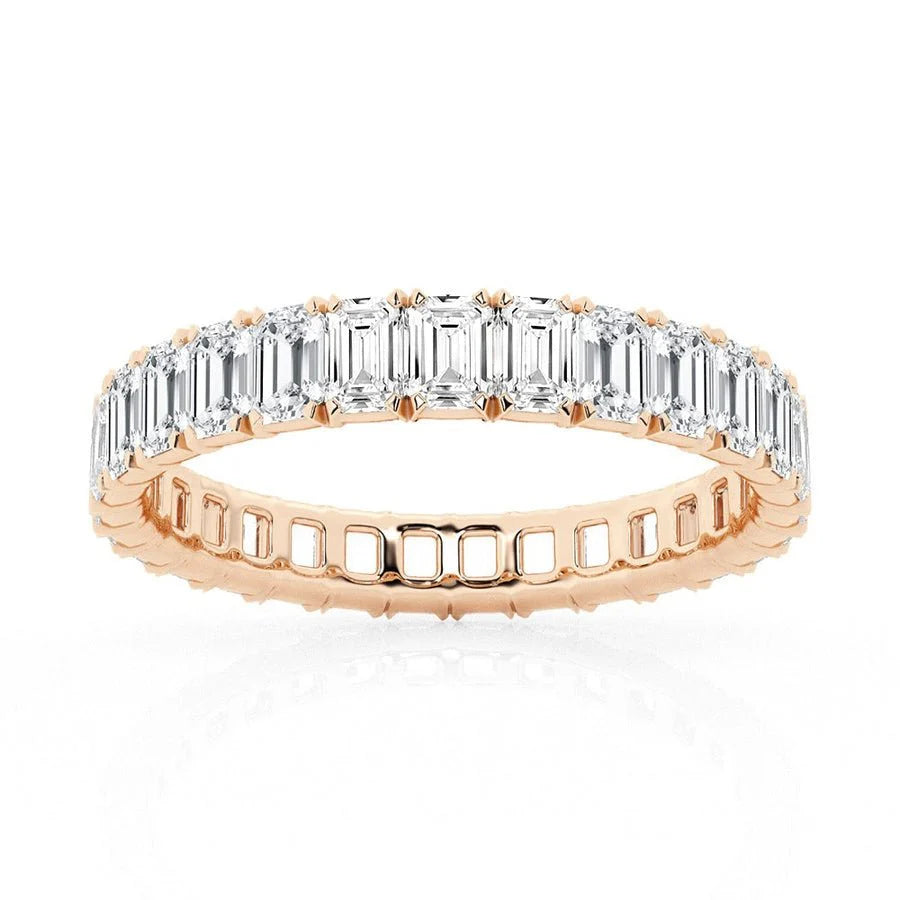4.6 Carat Moissanite Eternity Band