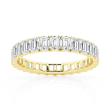 Load image into Gallery viewer, Gold Full Eternity Wedding Band