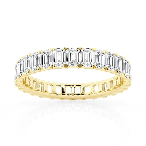 Gold Full Eternity Wedding Band