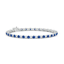 Load image into Gallery viewer, sapphire moissanite bracelet  