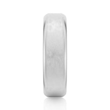 Load image into Gallery viewer, Modern Men’s Ring with Emerald Moissanite