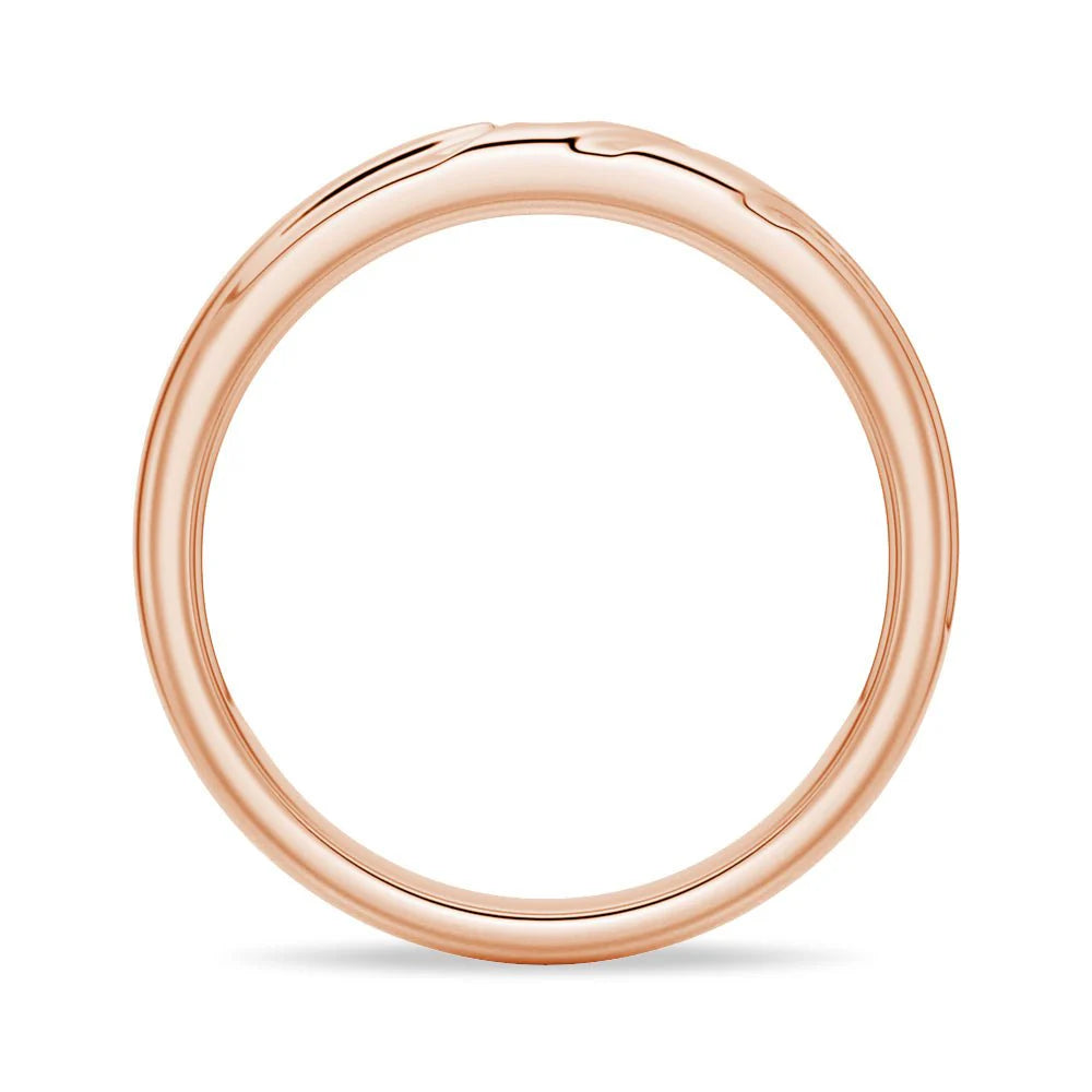 Minimalist Designer Men’s Moissanite Band