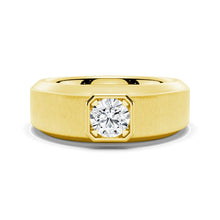 Load image into Gallery viewer, 6.5mm Solitaire Moissanite Men’s Band