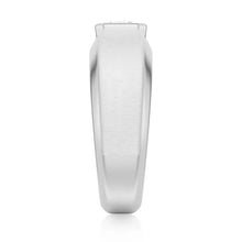 Load image into Gallery viewer, Silver Solitaire Ring for Men
