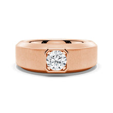 Load image into Gallery viewer, Beveled Edge Men’s Wedding Ring