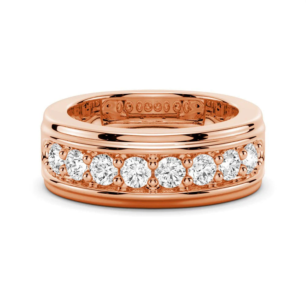 Modern Channel Design Men’s Ring