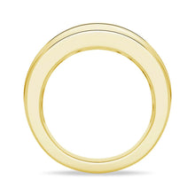 Load image into Gallery viewer, 6.5mm Channel Set Moissanite Men’s Wedding Band – Silver, Gold or Platinum Ring