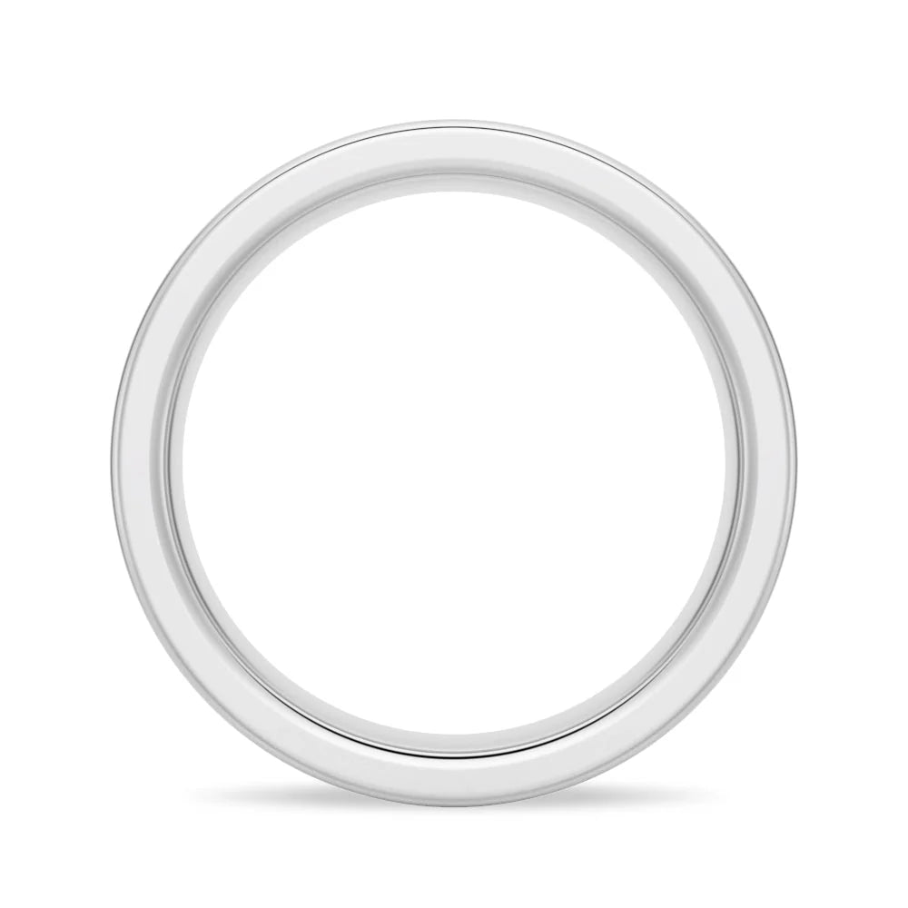 6mm Carved Men’s Wedding Band