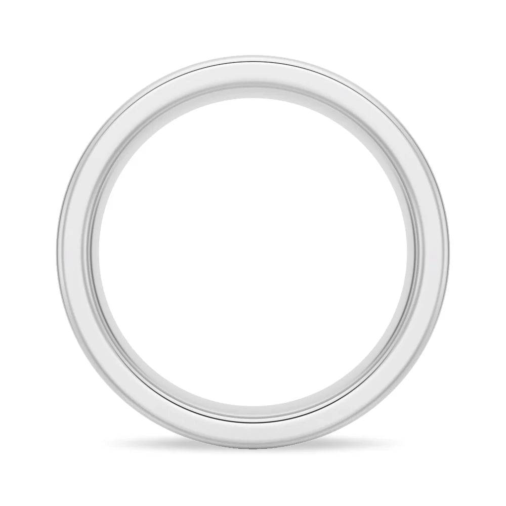 Platinum Brushed Finish Men’s Band