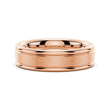 Load image into Gallery viewer, Minimalist Satin Men’s Ring 6mm