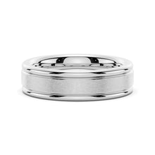 Load image into Gallery viewer, 6mm Brushed Finish Men’s Wedding Band