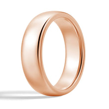 Load image into Gallery viewer, 6mm High Polished Men’s Wedding Band – Silver, Gold or Platinum Ring