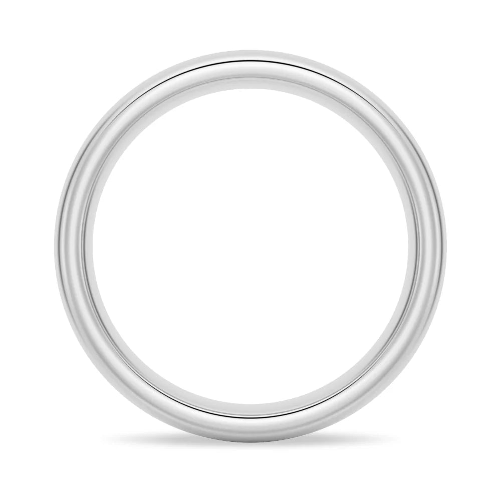 6mm Platinum Wedding Ring for Him