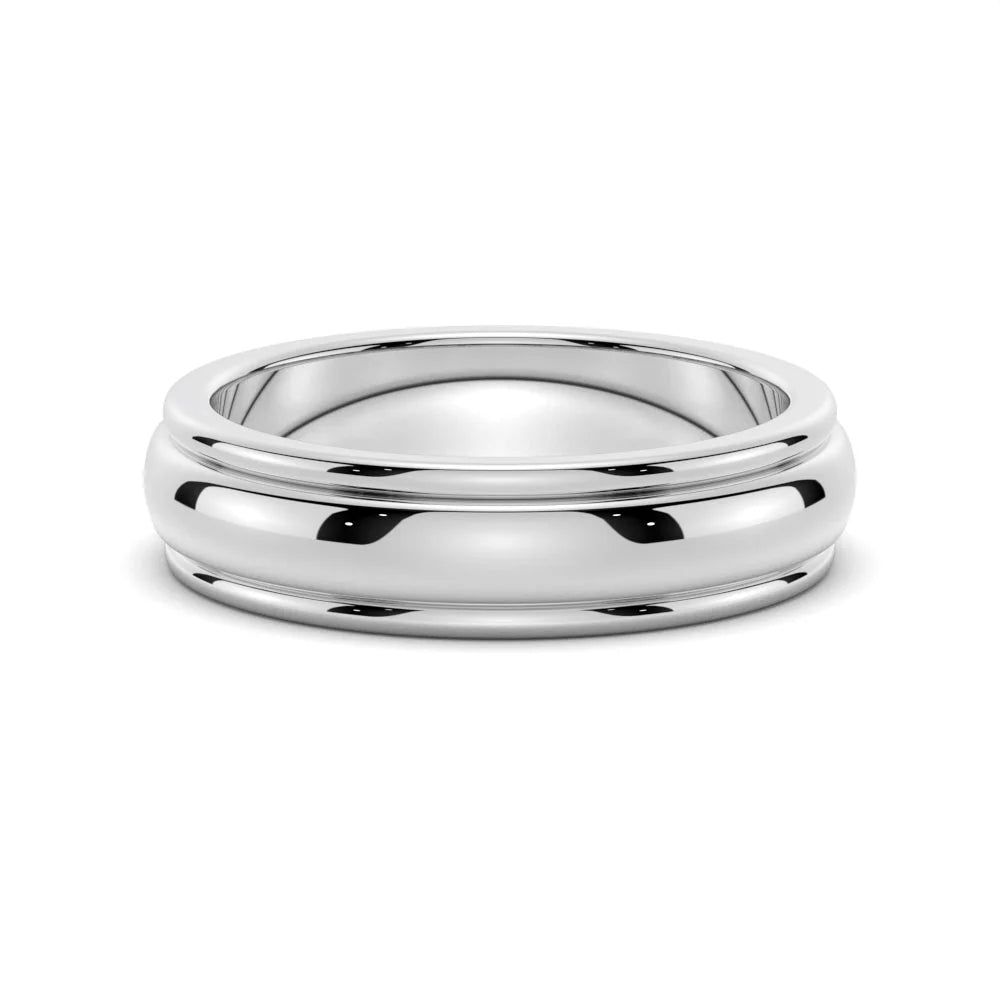 Modern 6mm Men’s Wedding Band