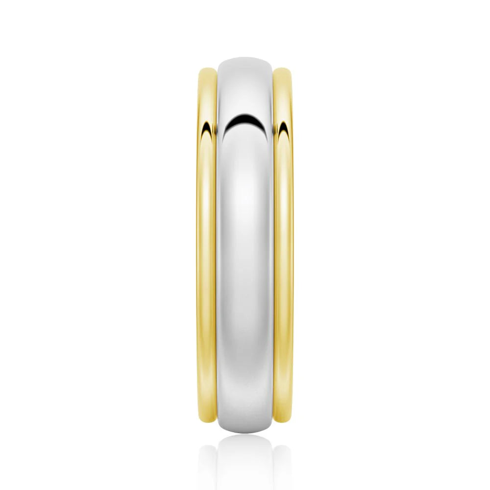 Polished and Matte Men’s Band