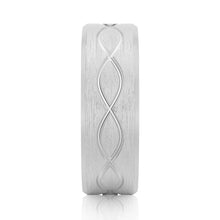 Load image into Gallery viewer, Modern Matte Wedding Ring for Him