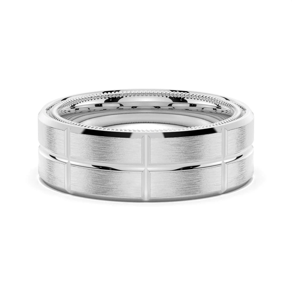  7.5mm Men’s Modern Wedding Band