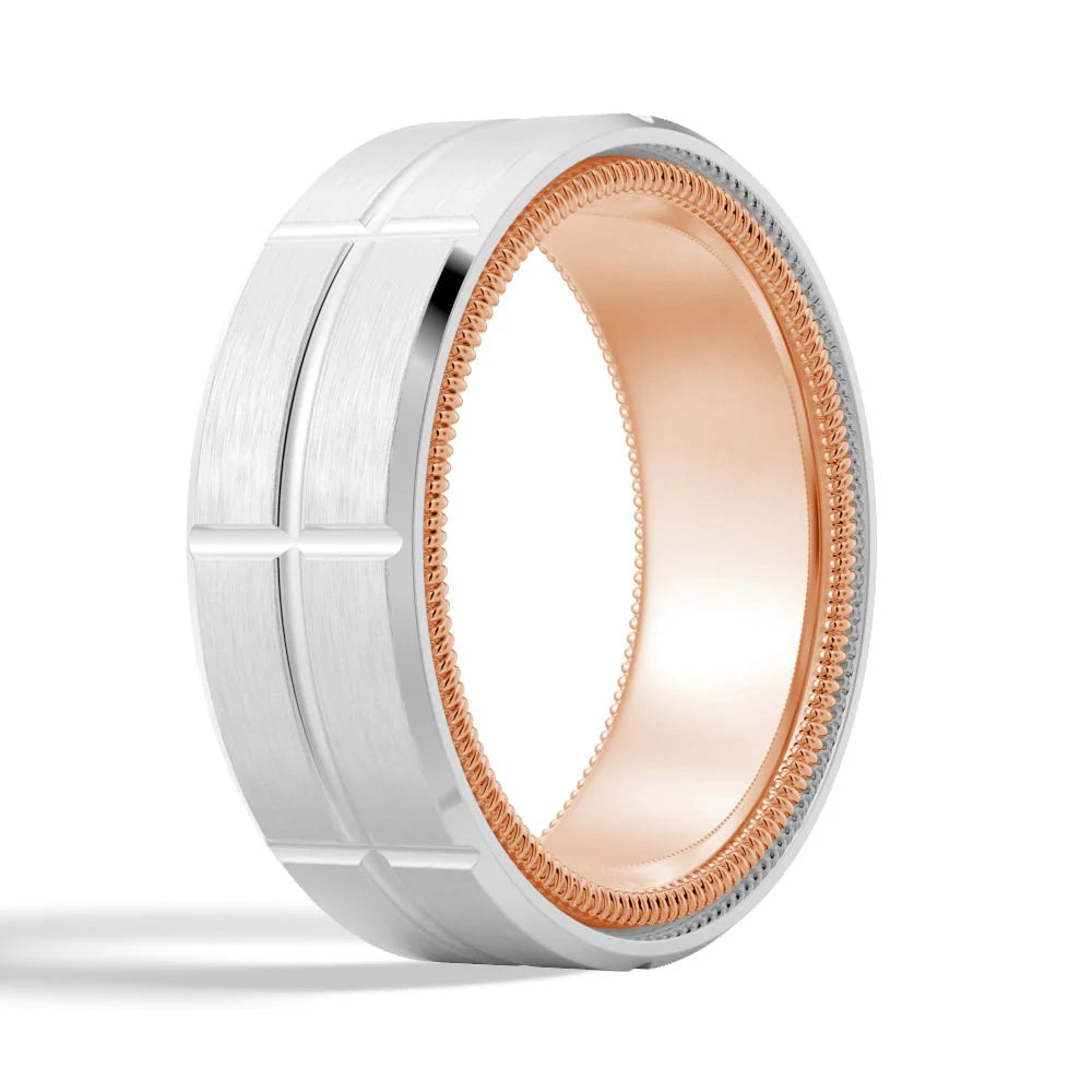 High Polished Men’s Wedding Ring