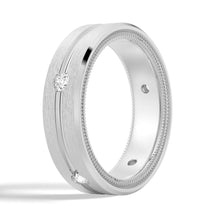 Load image into Gallery viewer, Platinum and Gold Men’s Two-Tone Ring