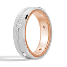 Load image into Gallery viewer, Gold Moissanite Ring for Men