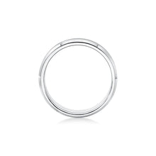 Load image into Gallery viewer, Groom’s Beveled Edge Wedding Band