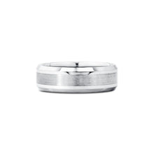 Load image into Gallery viewer, 7mm Beveled Edge Men’s Wedding Band