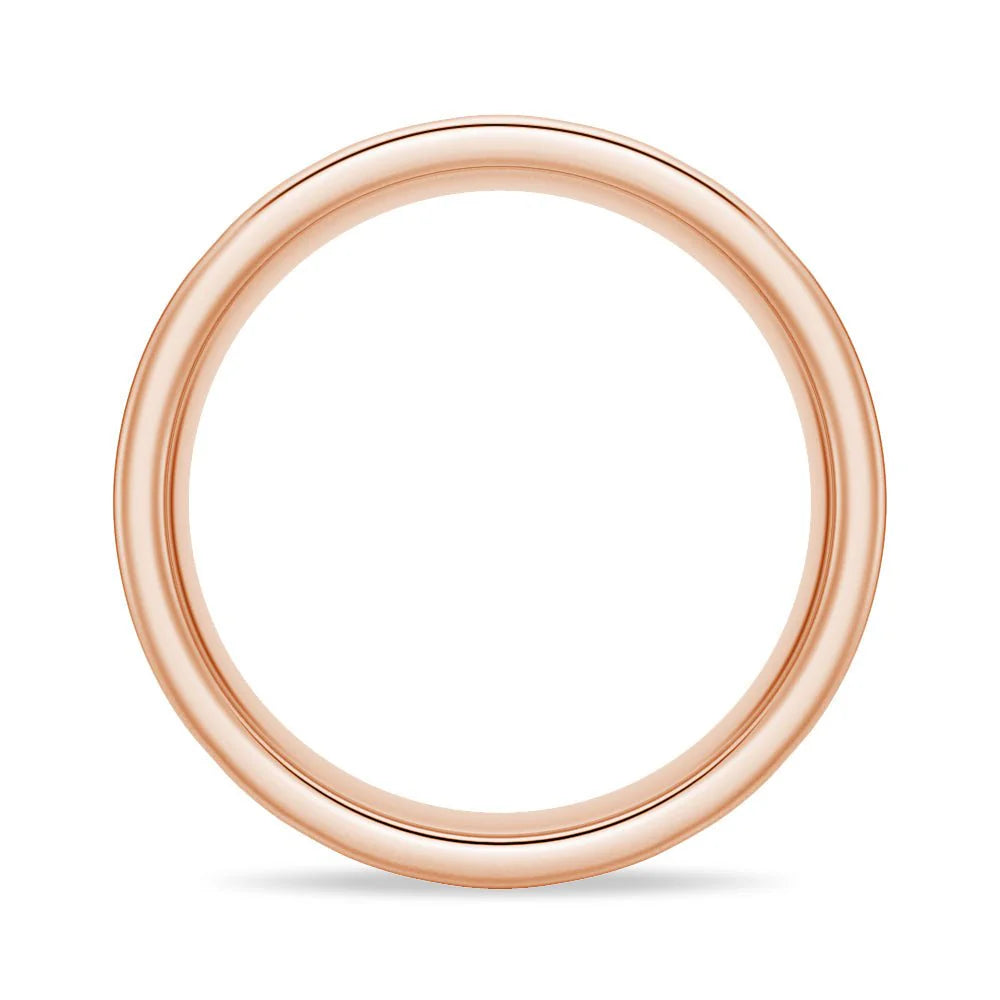 7mm Twisted Rope Men’s Wedding Band – Silver, Gold or Platinum Ring