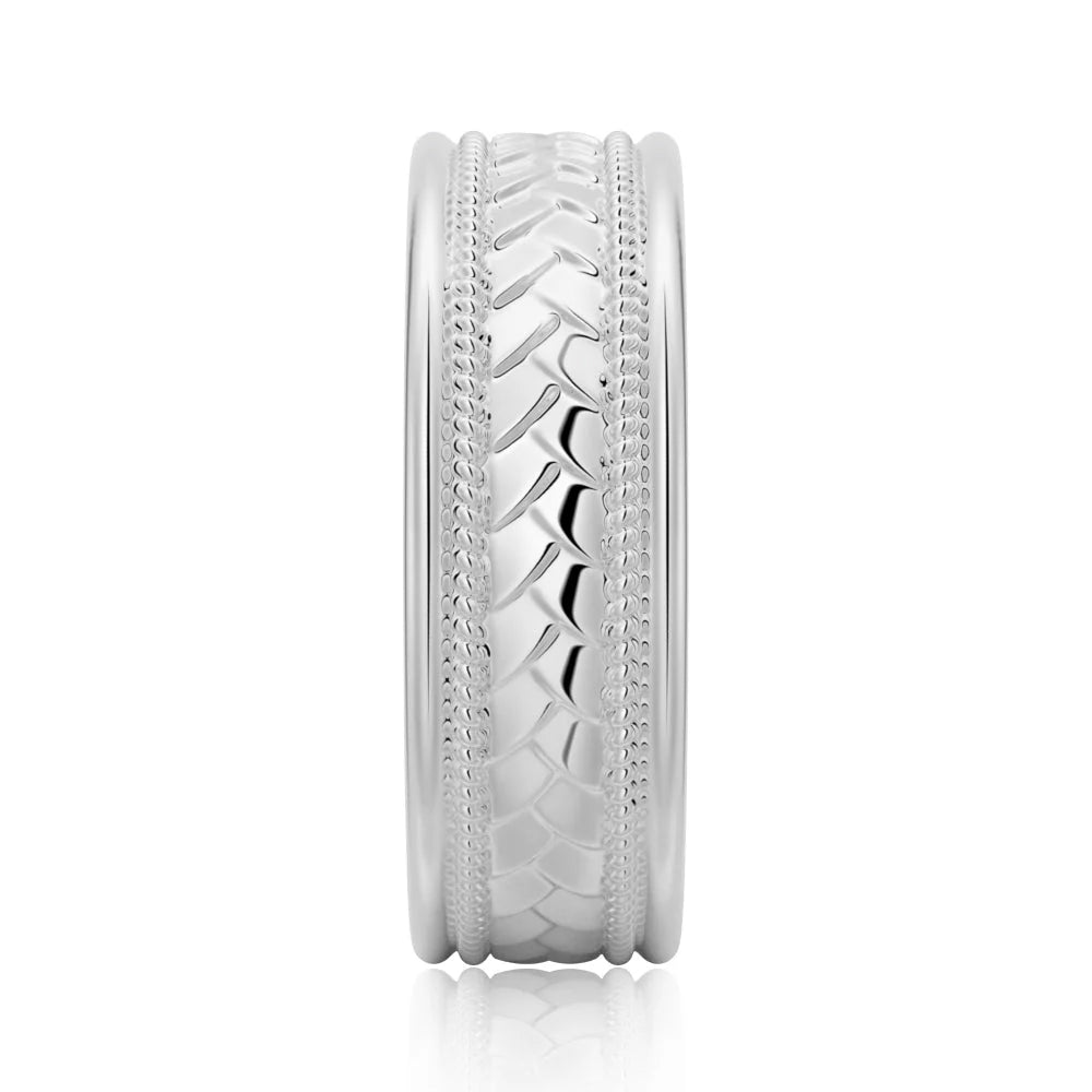 Masculine Twisted Design Ring