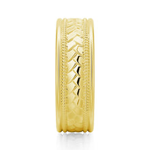 Load image into Gallery viewer, Rope Design Wedding Ring for Men