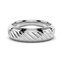 Load image into Gallery viewer, 7mm Two-Tone Men’s Wedding Band