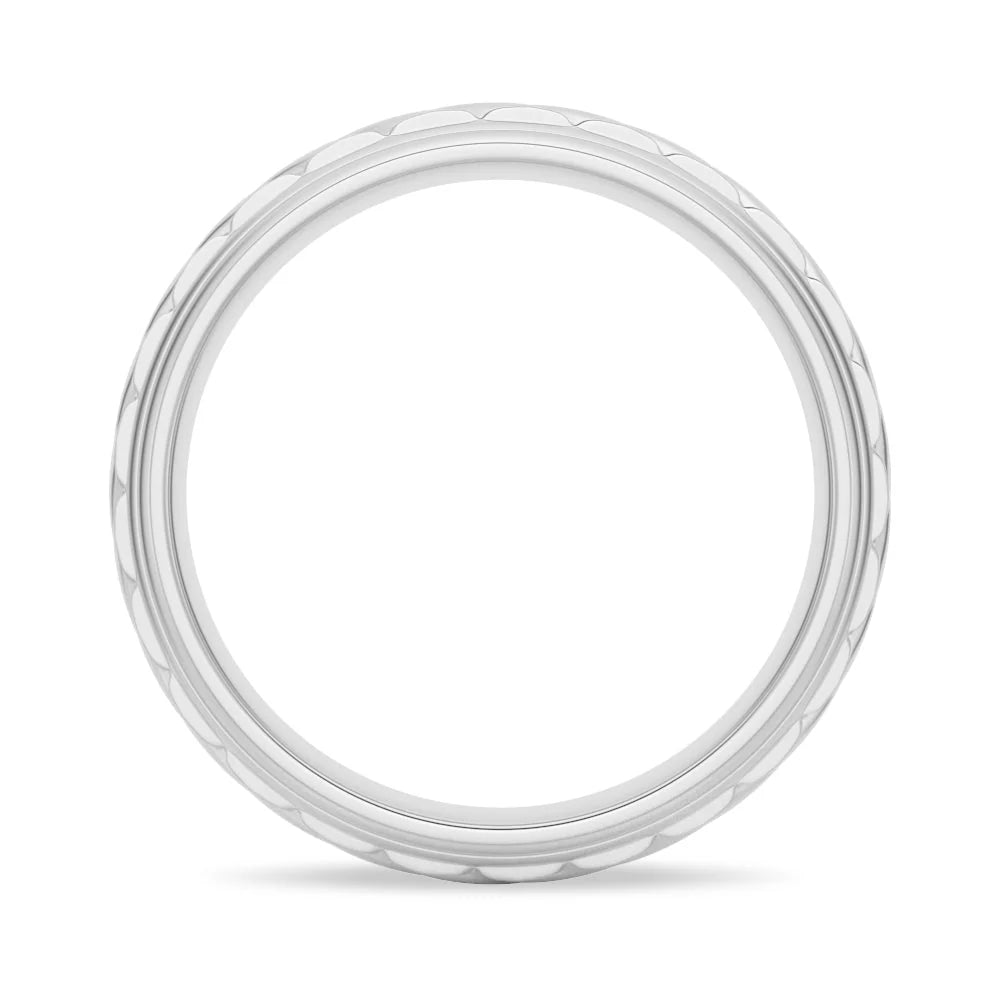 Platinum and Gold Two-Tone Men’s Band