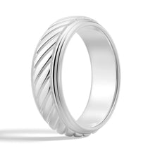 Load image into Gallery viewer, Polished Beveled Edge Men’s Ring