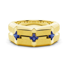 Load image into Gallery viewer, Brushed Gold Wedding Band for Men