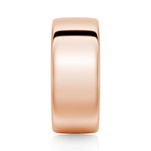 Load image into Gallery viewer, 8mm Classic High Polished Men’s Wedding Band – Silver, Gold or Platinum Ring