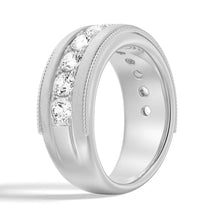 Load image into Gallery viewer, Silver and Gold Men’s Bezel Ring