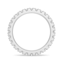 Load image into Gallery viewer, 2.2mm French Pave Round Cut Moissanite Ring Eternity Band