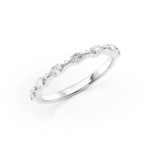 Marquise Cut Eternity Ring for Women