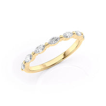 Load image into Gallery viewer, Elegant Moissanite Stacking Ring