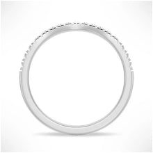 Load image into Gallery viewer, Petite Pave French Moissanite Wedding Band