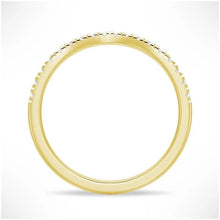 Load image into Gallery viewer, Petite Pave French Moissanite Wedding Band