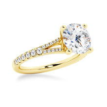 Load image into Gallery viewer, Split Shank Moissanite Ring
