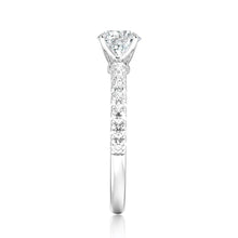 Load image into Gallery viewer, Princess Cut Engagement Ring with Accents