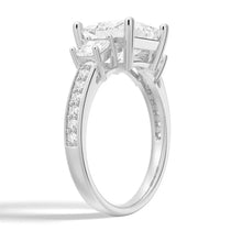 Load image into Gallery viewer, Lab-Grown Diamond Three Stone Ring
